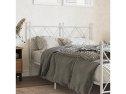 Cabecero De Metal Blanco 120 Cm