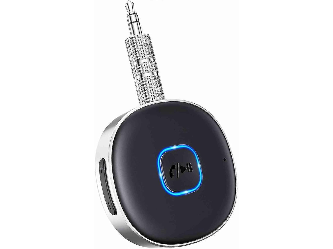 Receptor Bluetooth para coche, adaptador Bluetooth con conector 5.3, receptor Bluetooth para llamadas manos libres, conexión dual Rosewell