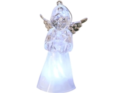 2026-adornos De Ángel De Cristal Miniatura Para Navidad, Decoración De Árbol Y Fiesta, 3.94 Pulgadas, Dos Diseños
