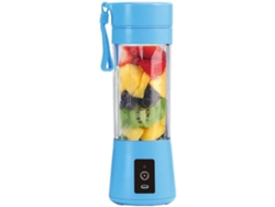 Batidora Portátil Mini Batidora Personal Para Smoothies Y Batidos Exprimidor De Frutas Recargable Usb Gusshious Azul