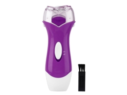 Máquina Eléctrica Depiladora Para Mujer Piel Sensible Partes Privadas Axilas Piernas Brazos Espalda Morado