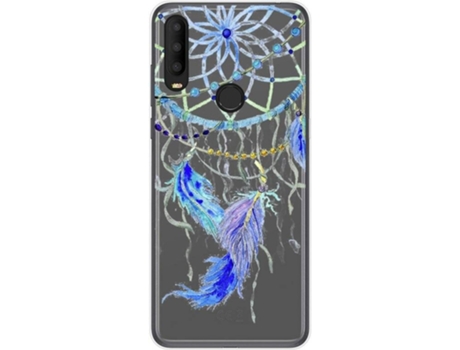 Carcasa Alcatel 3X 2020 TUMUNDOSMARTPHONE Dibujos Transparente Multicolor