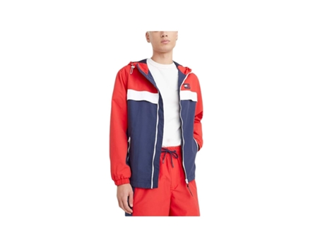 Abrigo para Hombre TOMMY JEANS (S - Multicolor)