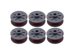 Juego de 6 piezas Z5O para cortacésped GARDENA TURBOTRIMMER SMALLCUT, carrete de nailon V6X, 05364 20, TLGA 04