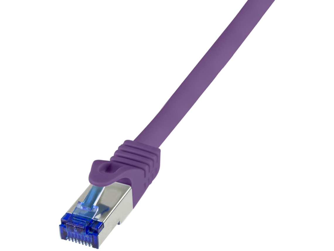 Cable Patch Logilink Ultraflex Cat.6A S/Ftp 0 25 M Morado LOGILINK PROFESSIONAL