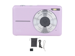 Cámara digital de bolsillo de 44 MP con vídeo HD 1080p, zoom de 16x, enfoque automático y pantalla IPS.