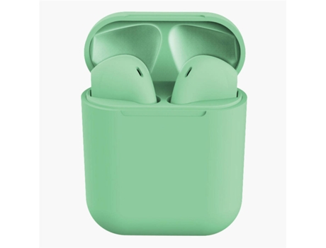 Auriculares Bluetooth True Wireless INTERSTELLAR inpods12 (In Ear - Micrófono - Verde)