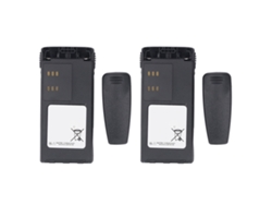 Par De Hnn9008a Hnn9008 Hnn9009 Hnn9009a Hnn9013a Radio Batería Recargable 7.4v Ip68 Resistente Al Agua 1300mah Para Ht750 Ht1225 Ht1250
