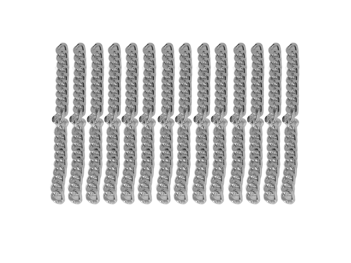 Cadena De Aluminio Para La Fabricación De Joyas De 9 Metros (32,8 Pies) Para Hacer Collares Y Pulseras Diy, Resistente A La Decoloración.