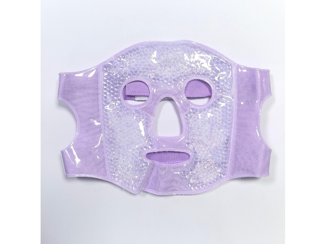 Máscara Ocular De Perlas De Gel — Terapia Fría Y Caliente Con Felpa De Poliéster Suave, Cobertura Facial Integral Para Recuperación Postoperatoria Y R