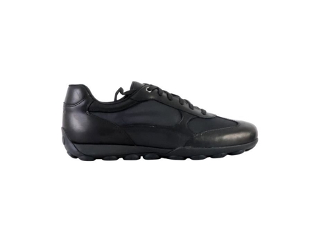 Zapatillas de Hombre GEOX Piel Negro (45)
