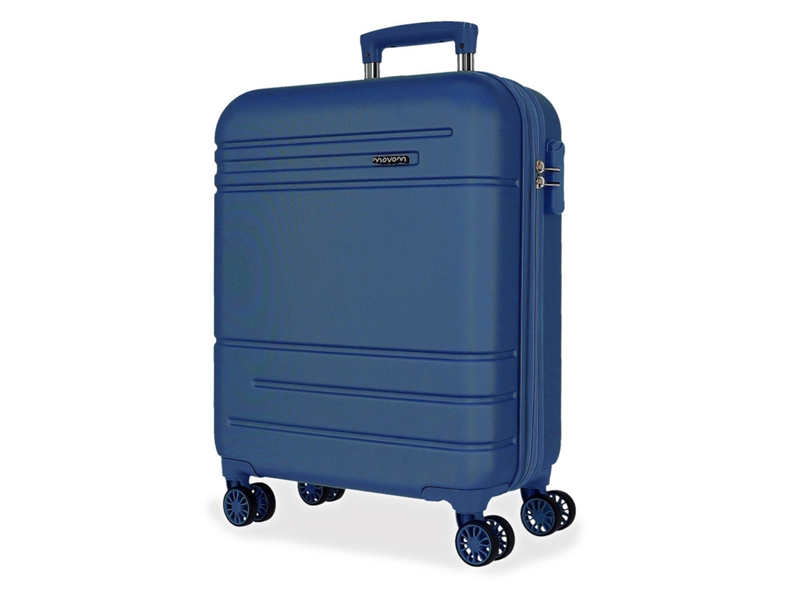Maleta de Cabina MOVOM Galaxy Dura 4 Ruedas Azul (40 x 55 x 20 cm - 37 L)