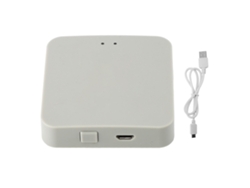 Puerta de enlace de riego con control remoto USB, puerta de enlace inalámbrica inteligente para Zigbee, para patio exterior, micro USB DC5V