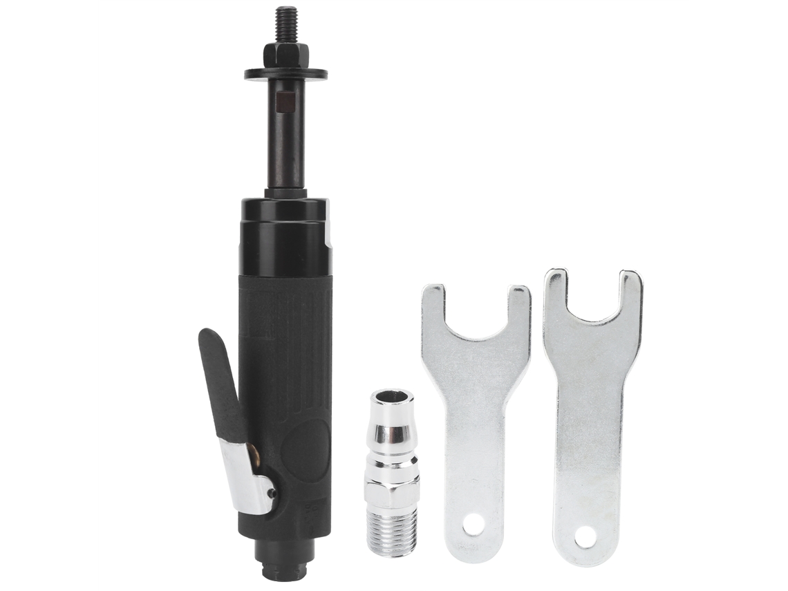 Pulidora Neumática Manual, Recta, Con Entrada De Aire De 1/4 De Pulgada, 4000 Rpm, Para Madera, Muebles Y Joyería.