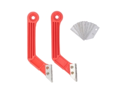 Kit Para Retirar Mortero Con Sierra Angular Y 10 Hojas Para La Limpieza De Azulejos.