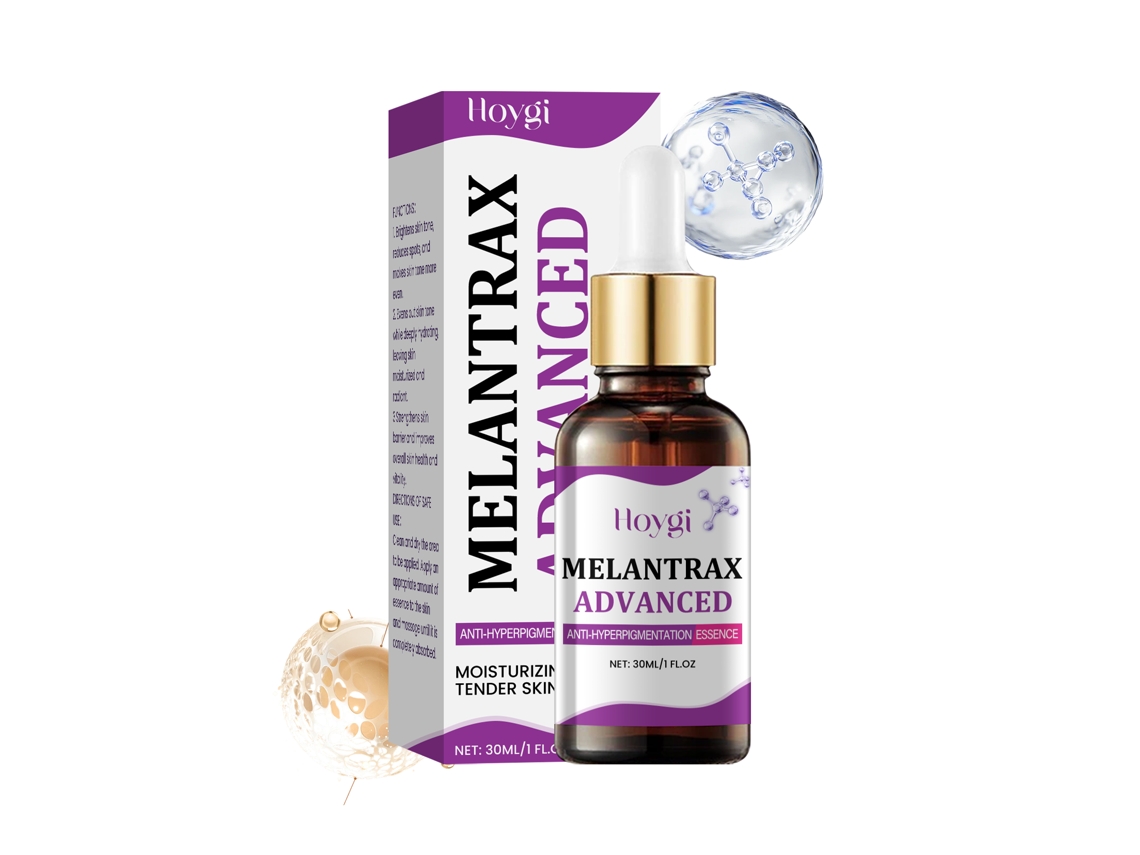 Sérum facial iluminador que reduce las manchas oscuras con efecto visible.