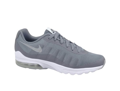 Tenis Deportivas NIKE Air Max Invigor Gs (Gris, Blanco - Tejido, Material Sintético - 38)