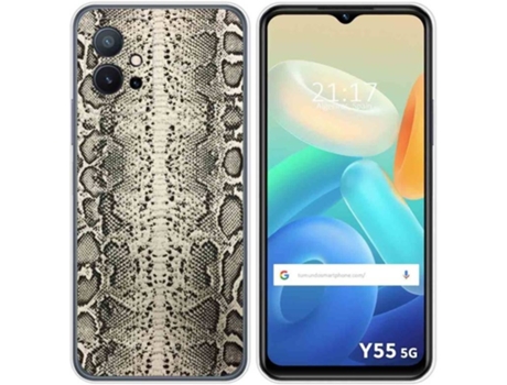 Carcasa para Vivo Y55 5G TUMUNDOSMARTPHONE Dibujos Animal 01 Multicolor