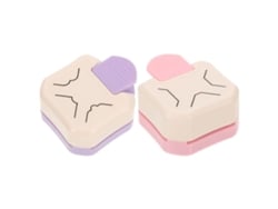 Juego De 2 Perforadoras De Esquinas Para Scrapbooking Diy, Herramienta Multiángulo