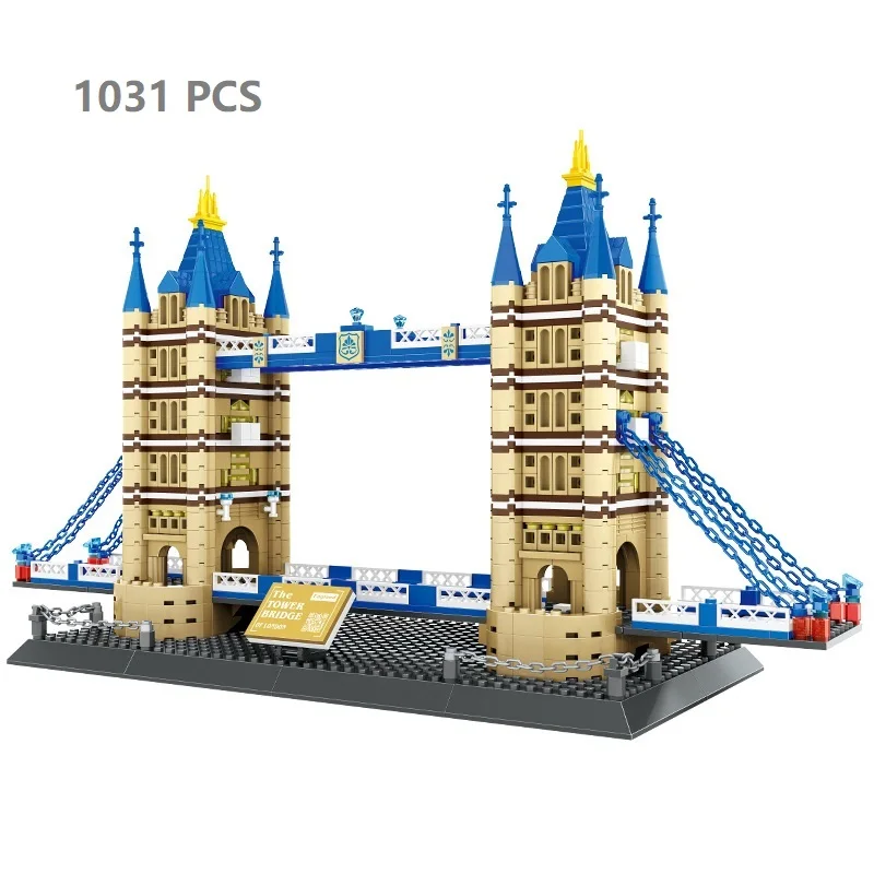 Modelo De Bloques De Construcción De Un Hito Mundial