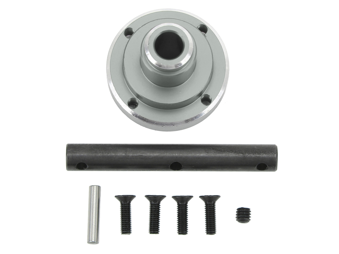 Ymsl Bloqueador De Diferencial Delantero Y Trasero Spool Universal Para Coche Rc Traxxas Maxx X 1/10 Color Titanio Hxl