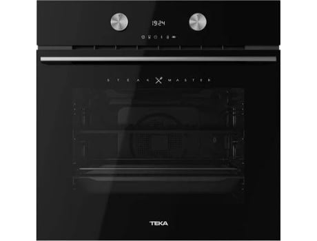 Horno TEKA Steakmaster Lite (71 L - 59,5 cm - Hidro y Pirolítico - Negro)