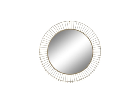 Espejo de pared DKD Home Decor Espejo Dorado Metal (80 x 8 x 80 cm)