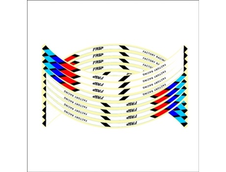 Tiras de pegatinas de neumáticos de ruedas de motocicleta, cinta reflectante de llanta de coche, motocicleta, calcomanías de bicicleta[Fl021]