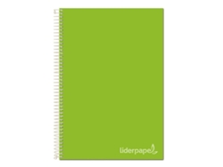 Cuaderno LIDERPAPEL Jolly Séries 140h de 75g/m² verde (A4)