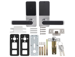 Cerradura digital con sensor de huellas dactilares para puertas residenciales y comerciales (sin marca)