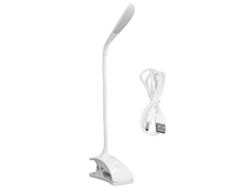 Rebe-lámpara De Escritorio Led Con 3 Niveles De Brillo Ahorro De Energía Protección Visual Brazo Flexible Clip Mesa