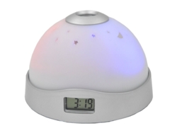Reloj de proyección, luz ambiental LED, proyector ambiental. KOFIHETY