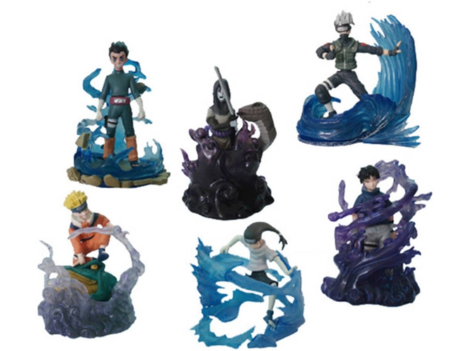 6 Figuras EASTVAPS Naruto Jinja Hokage Uzumaki Nirvana Battle