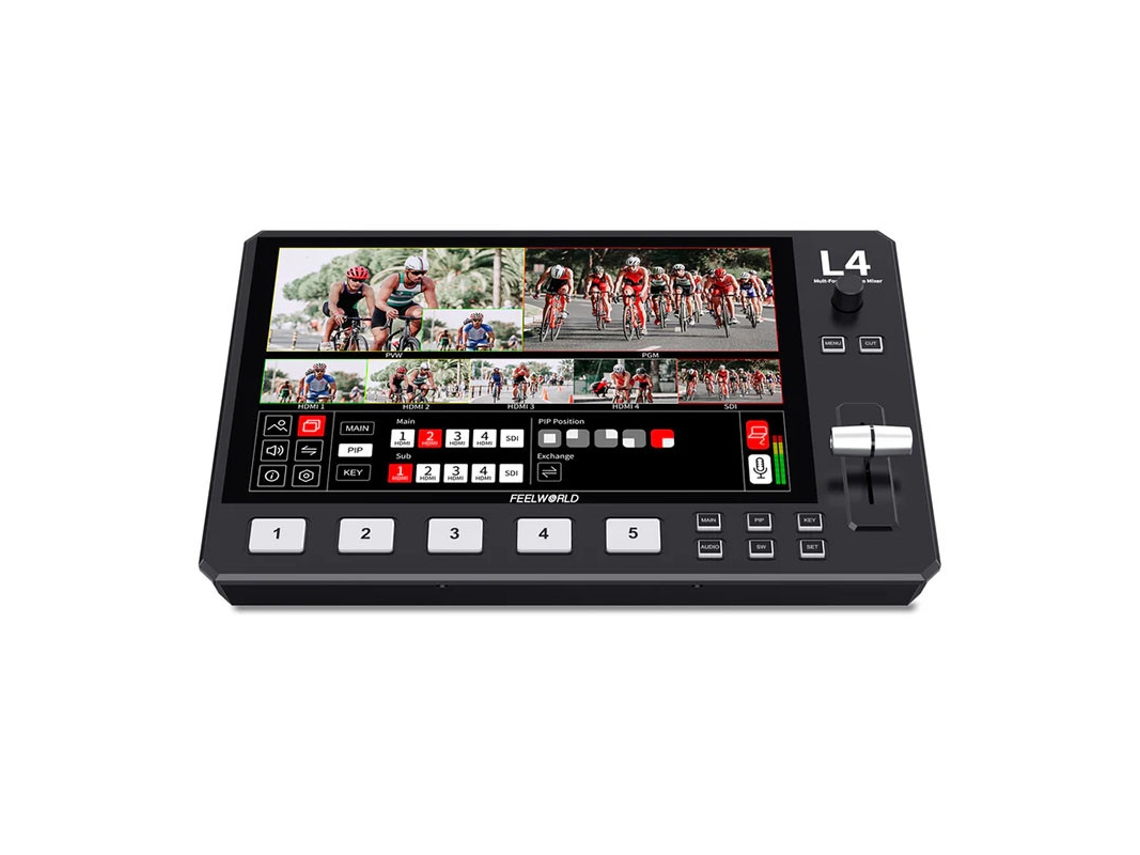 Mezclador de vídeo FEELWORLD L4
