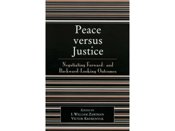 Libro Peace versus Justice (Inglés)