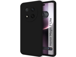 Funda Ultra Negra Para Honor Magic 7 Lite 5g Tumundosmartphone Silicona Líquida Negro