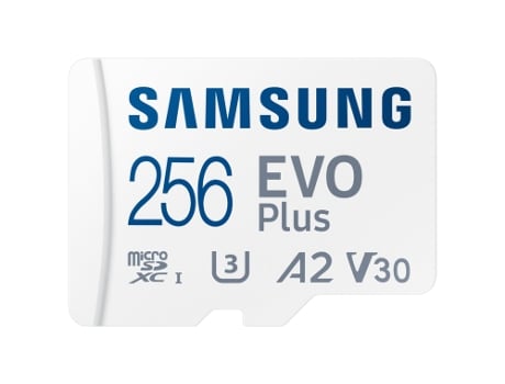 Tarjeta de Memoria MicroSD SAMSUNG 256GB EvoPlus
