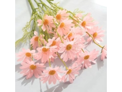 Ramo artificial de margaritas rosas para decoración del hogar - Worten