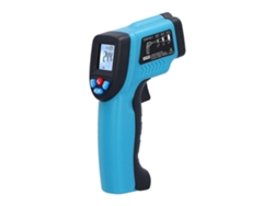 Termómetro infrarrojo portátil GOKOCO GM550, medidor de temperatura digital sin contacto, termómetro azul ultramar.