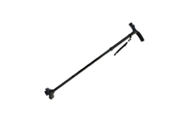 Bastón ajustable, plegable y portátil, fabricado en aleación de aluminio duradera con luz LED, ideal para personas mayores y para caminar.
