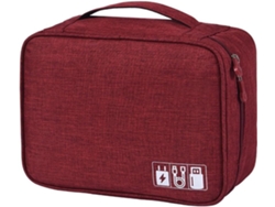 Bolsa De Almacenamiento De Cables De 2 Piezas, Organizador Electrónico Digital Impermeable