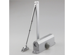 Cierrapuertas De Aleación De Aluminio Plateado De 60-85 Kg Para Uso Comercial Y Residencial.