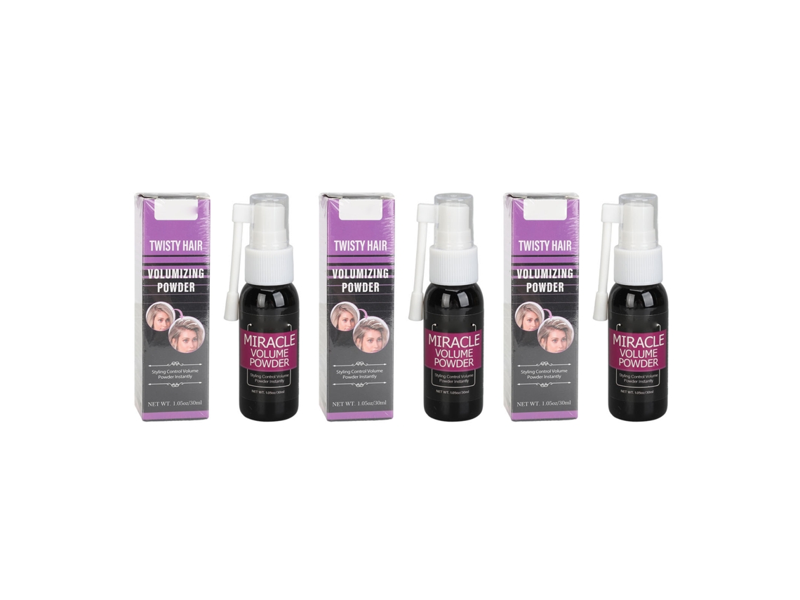 Spray Volumizador Capilar 3pcs 30ml Efecto Volumen Largo Duración Control Grasa Estilo Fluffy
