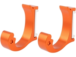 Juego De Accesorios De Baño De 2 Piezas, Toallero De Pared De Aluminio, Gancho Para Albornoz