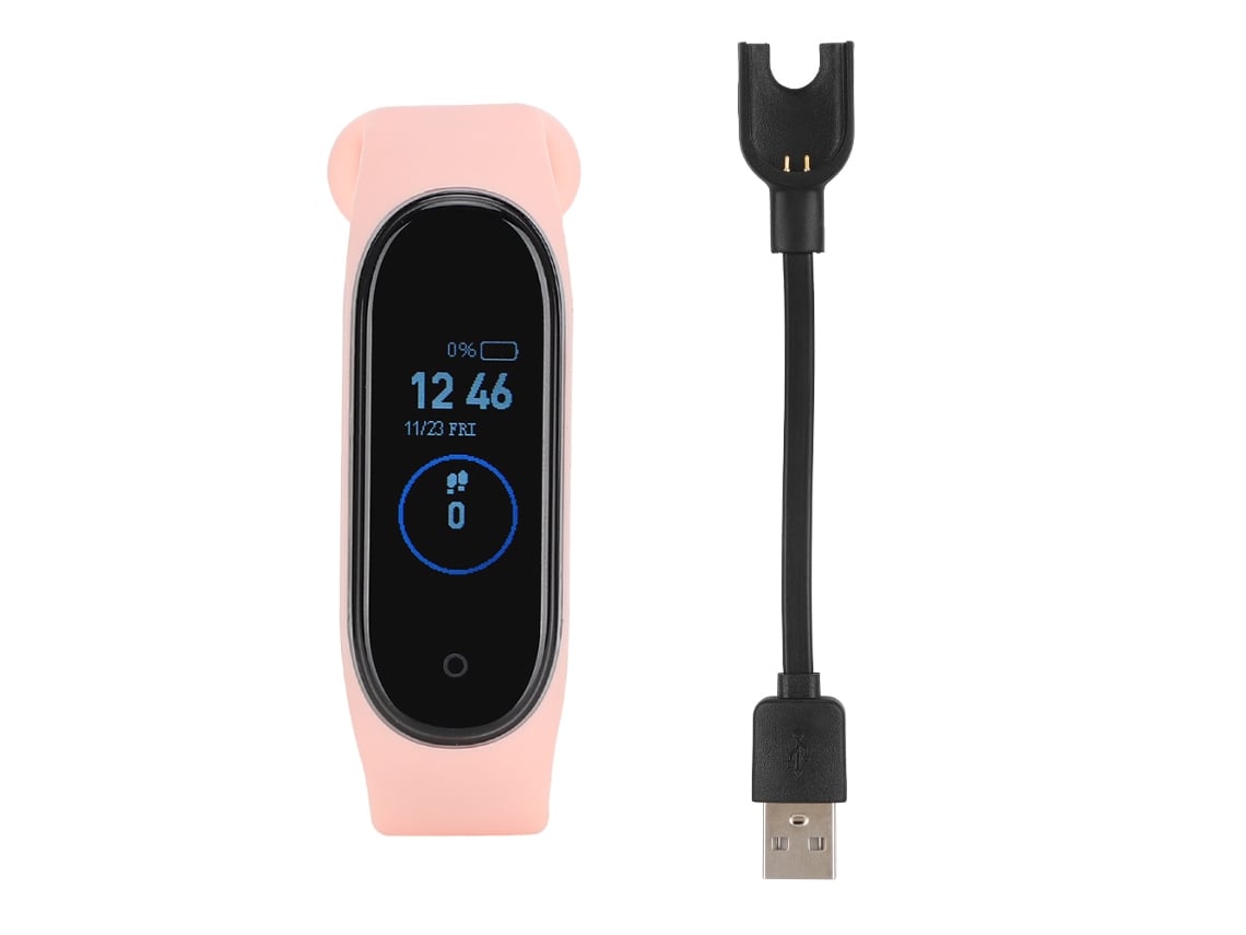 Pulsera Inteligente Para Medir La Frecuencia Cardíaca, La Presión Arterial, El Ejercicio Y El Conteo De Pasos (rosa)