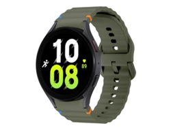 Correa para Samsung Galaxy Watch 5 (40 mm/44 mm) - Silicona cosida con diseño de ondas