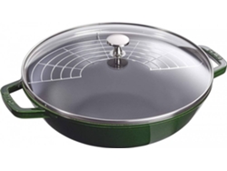 Sartén STAUB (Verde - Hierro Fundido - 30x12 cm)