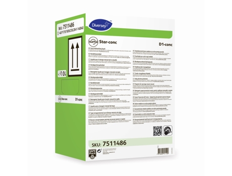 SUMA Star-conc D1 - Detergente líquido para el lavado manual de vajilla
