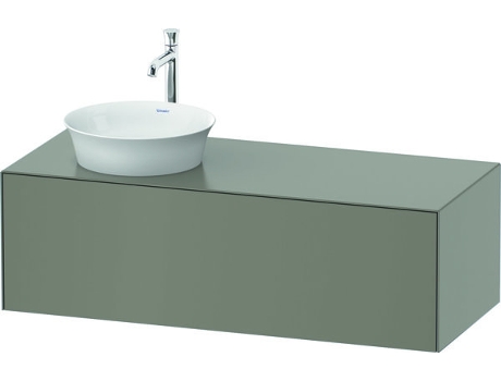 DURAVIT Tulip blanco, mueble de pared, ancho 1300 x fondo 550mm, con 1x extraíble, con tecnología tip-on, WT4977L