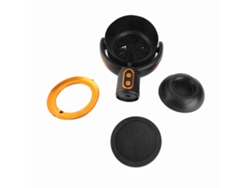Ventilador Extractor De Mesa Portátil Con Iones Negativos, 2 Velocidades, Filtro Extraíble, Recipiente Para Aceite, Recargable Por Usb Para Barbacoa Y Fondue.